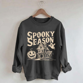 Spooky Season Haunted House Sweatshirt