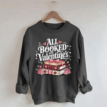 Book Lover Valentine Sweatshirt