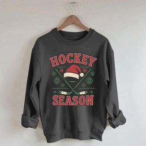 Christmas Hockey Sweatshirt