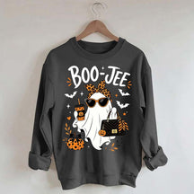 Coquette Ghost Leopard Cute Sweatshirt