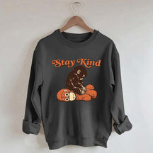 Punch Monkey Stay Kind Sweatshirt