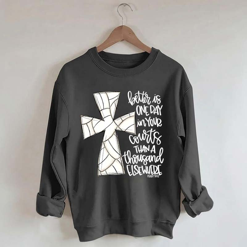 Volleyball Religous Sweatshirt