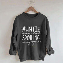 Auntie is My Name Sweatshirt