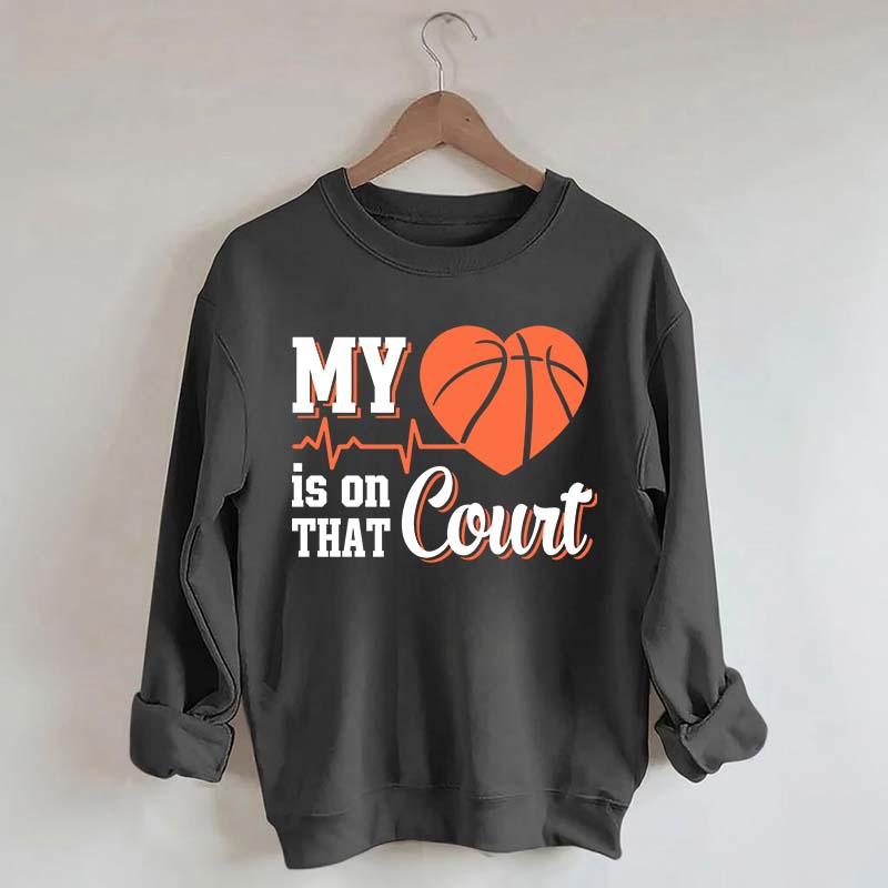 My Heart Is On That Count Sweatshirt