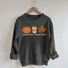 Cozy Autumn Sweater Weather Sweatshirt