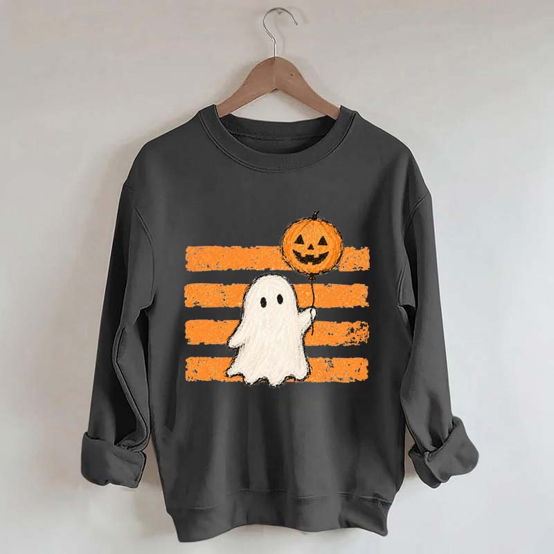 Horror Ghost Halloween Sweatshirt