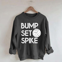 Bump Set Spike Volleyball Sweatshirt