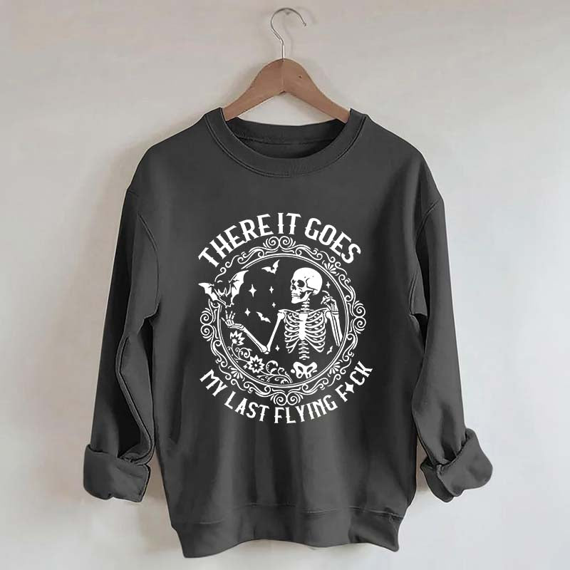 Summer Casual Skull Sweatshirt