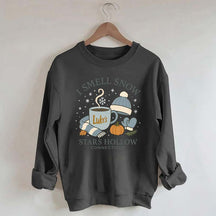 I Smell Snow Stars Hollow Sweatshirt