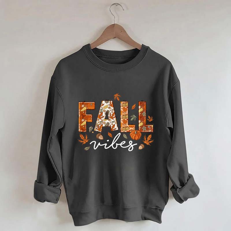 Pumpkin Fall Vibes Sweatshirt