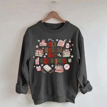 All Booked For Christmas Library Sweatshirt
