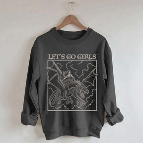 Fantasy Feminist Let's Go Girls Sweatshirt