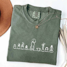 Dog and Plant Lady T-Shirt