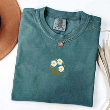Minimal Flower Daisy T-Shirt