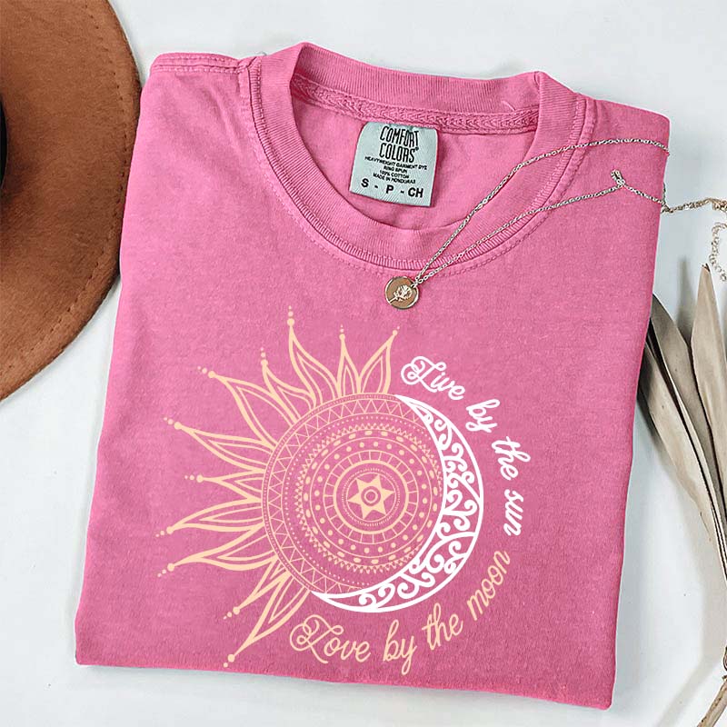 Womens Moon and Sun T-Shirt