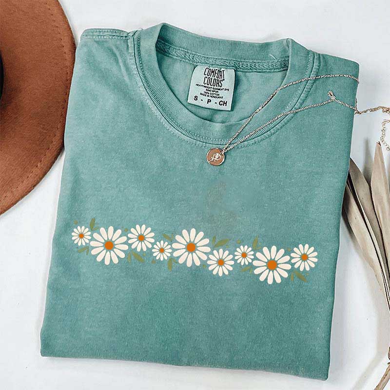 Daisy Cottagecore Wildflowers T-Shirt