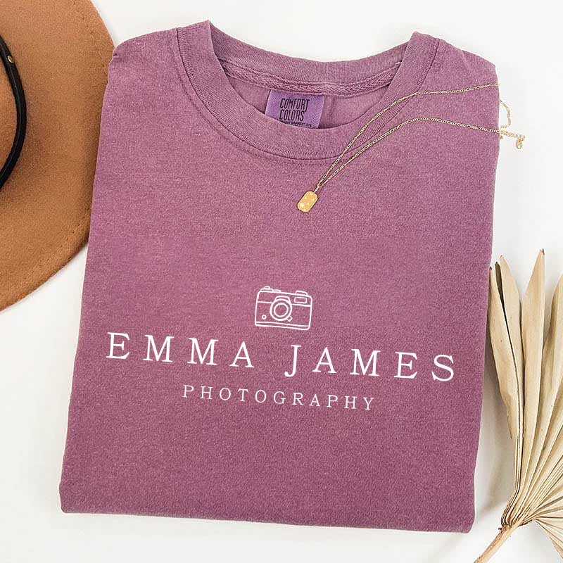 Personalized Photography T-Shirt