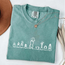 Dog and Plant Lady T-Shirt