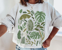Crazy Plant Lady Sweatshirt Juste une plante plus Sweatshirt