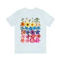 Fleurs Pressées Tshirt Boho Fleurs Sauvages