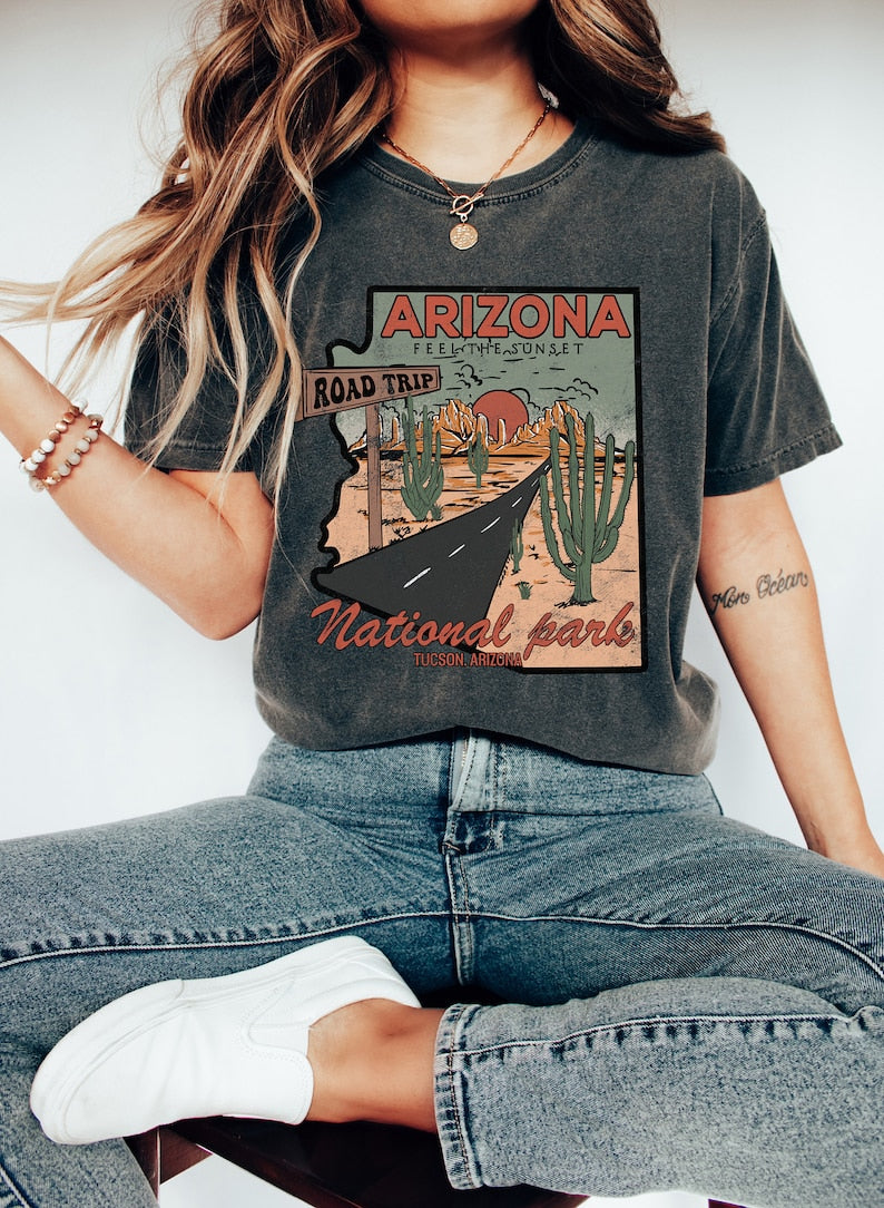 Chemise Arizona Desert Chemise Vintage Inspirée