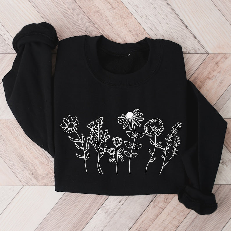 Fleur Sweatshirt botanique Wildflower Sweatshirt