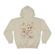Gepresstes Blumen-Hoodie-Sweatshirt Naturliebhaber-Hoodie