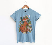 Forestcore Fox Comfort Colors T-shirts unisexe