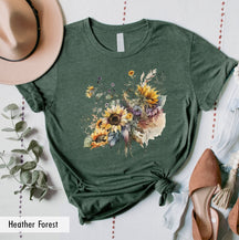 Chemise Tournesol Tee-shirt Floral
