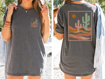 T-shirt Western de voyage Desert Cactus