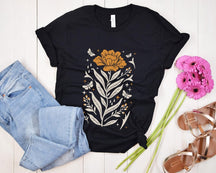 Boho Flowers Tshirt Boho Flowers Chemise