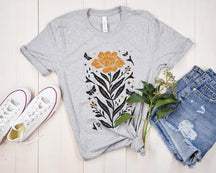 Boho Flowers Tshirt Boho Flowers Chemise