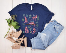 Chemise léopard rose pour femme Animal Lover Tshirt