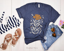 Boho Flowers Tshirt Boho Flowers Chemise