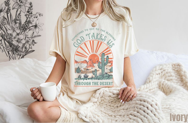 Boho christliche Hemden Trendige christliche T-Shirts