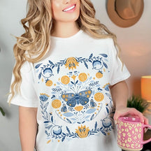 Chemise Boho Floral Chemise Botanique
