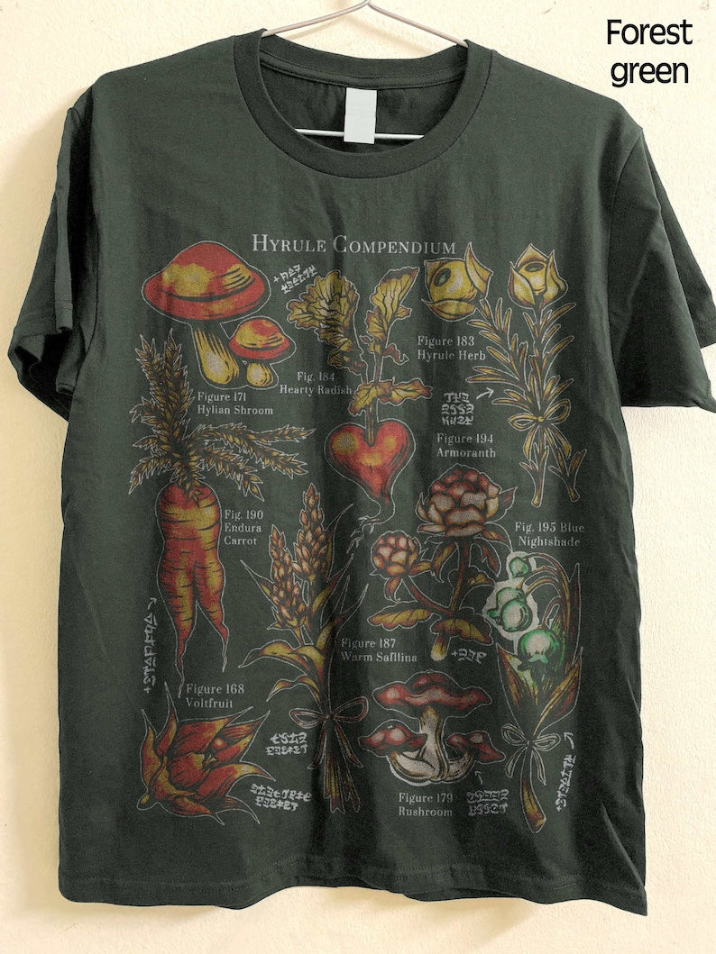 Korok Zelda Plant Shirt, Zelda Gifts, Flora Of Hyrule, Zelda - Inspire  Uplift