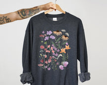 Wild Flowers Sweatshirt unisexe Wildflower Sweatshirt