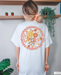 Boho Femmes Trendy Confort Couleur Tshirt