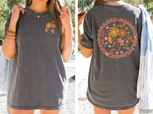 Boho Damen T-Shirt in trendiger Komfortfarbe