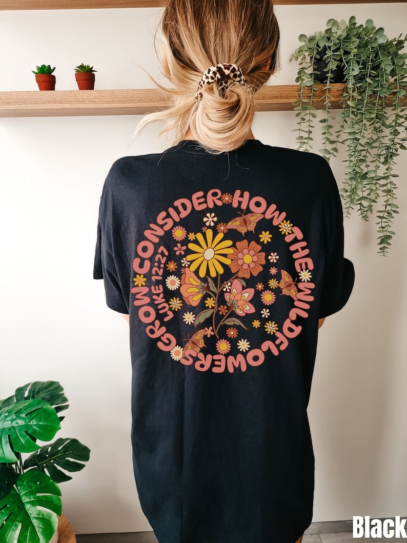 Boho Damen T-Shirt in trendiger Komfortfarbe