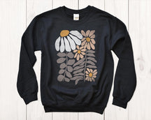 Boho Flower Sweatshirt Unisexe Wildflower Pull