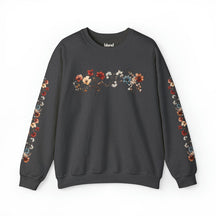 Pull Floral Vintage Pressed Flowers Sweatshirt