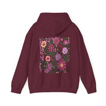 Sweat à Capuche Fleurs Pressées Surdimensionné Wildflowers Hoodie