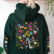 Wildflowers Hoodie Flower Lover Gift