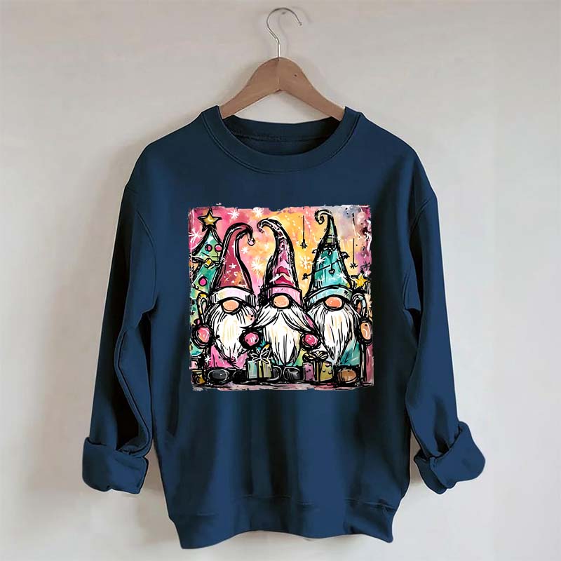 Christmas Gnome Art Sweatshirt