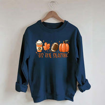 Tis The Season Coffee Football Sweatshirt