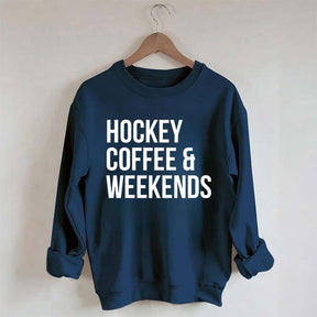 Hockey Coffee & Weekends Sweatshirt