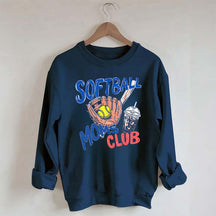 Softball Moms Club Sweatshirt