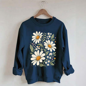Boho Style Daisies Sweatshirt